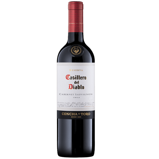 Garrafa de vinho tinto Casillero del Diablo Reserva Cabernet Sauvignon, Chile, Concha y Toro