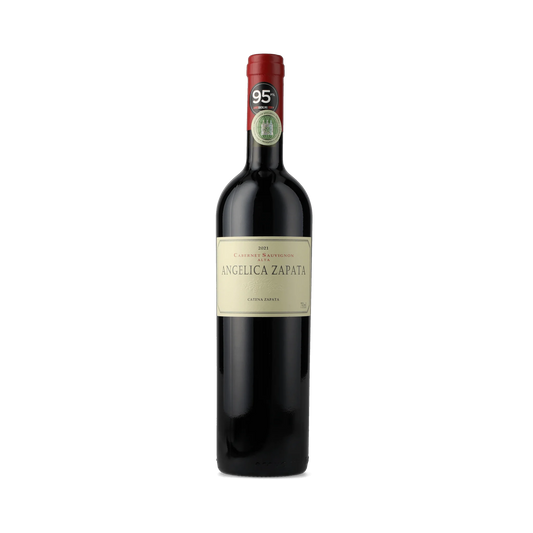 Garrafa de vinho tinto Angelica Zapata Cabernet Sauvignon 2021, 95 pontos, Catena Zapata